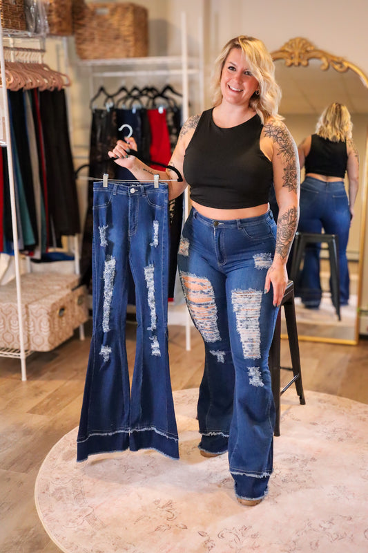 copy of "Analise" Medium Wash Denim image 1