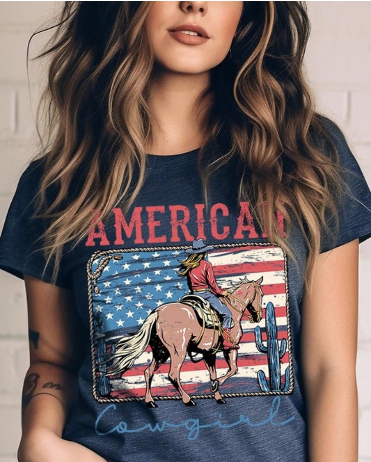 All-American Cowgirl Tees!! image 2